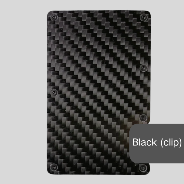 Black (clip)Carbon fiber
