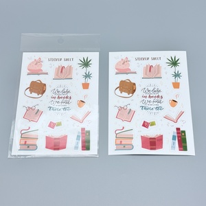 Pegatinas <span class=keywords><strong>de</strong></span> dibujos animados decorativas con impresión <span class=keywords><strong>de</strong></span> vinilo personalizado <span class=keywords><strong>de</strong></span> alta calidad, acabado brillante impermeable para botella <span class=keywords><strong>de</strong></span> agua para portátil con logotipo <span class=keywords><strong>de</strong></span> empresa - Product Image 2