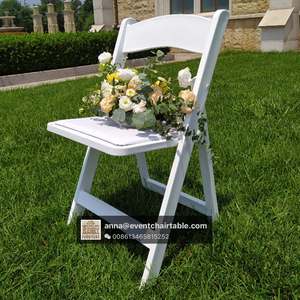 Chaises Pliantes en résine avec 8 Chariots et 8 sangles bundle pour Mariage - Product Image 4