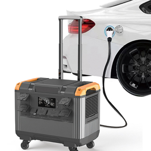 휴대용 충전식 태양광 발전기 파워 스테이션 3000w, Lifepo4 리튬 이온 야외 캠핑 에너지 저장 배터리 팩 - Product Image 1