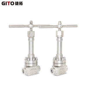 Válvula de Cierre de Acero Inoxidable Forjado para Temperaturas Ultrabajas (-196°C) con Estructura de Aguja para Paro de Aceite a Alta Presión - Product Image 5