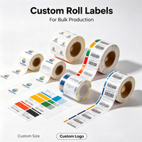 Etiqueta Adhesiva Promocional con Logotipo Impreso, Etiqueta Personalizada con Logotipo, Etiqueta de Embalaje, Etiqueta Troquelada Personalizada, Etiqueta Térmica 4X6
