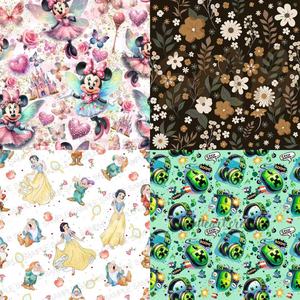 कस्टम जॉगर्स महिला कार्टून प्रिंट वयस्क जॉगर्स पैंट बांस पाजामा जॉगर्स थोक - Product Image 5