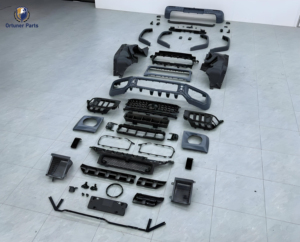 Mô hình 2025g lớp w464 phụ tùng ô tô nâng cấp lên w465 G63 AMG xe BodyKit với cản trước cản sau sửa đổi vỉ nướng - Product Image 4