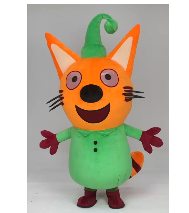Customizable Inflatable Giant Cookie Cat Mascot Costume Wild Animal Mascot Costume for Events Party Cosplay