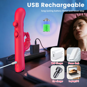 Dreifach-Aktions-Kaninchenvibrator G-Punkt Klitoris-Stimulator Massagegerät Erotikspielzeug für Frauen - Product Image 3