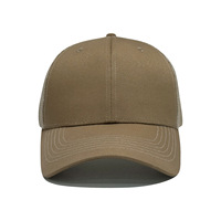 Casquette en maille de haute qualité, personnalisée, protection solaire estivale, casquette de camionneur 6 panneaux en coton et polyester, logo brodé, casquette de baseball