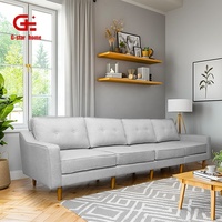 Sofá Seccional Modular de Tela G-STAR Moderno para Hoteles y Apartamentos - Muebles para Sala de Estar Ideales para Apartamentos
