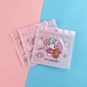 Sac de rangement refermable recyclable avec fermeture éclair, en PE givré transparent épaissi, pour emballage et tri, imperméable - Product Image 3