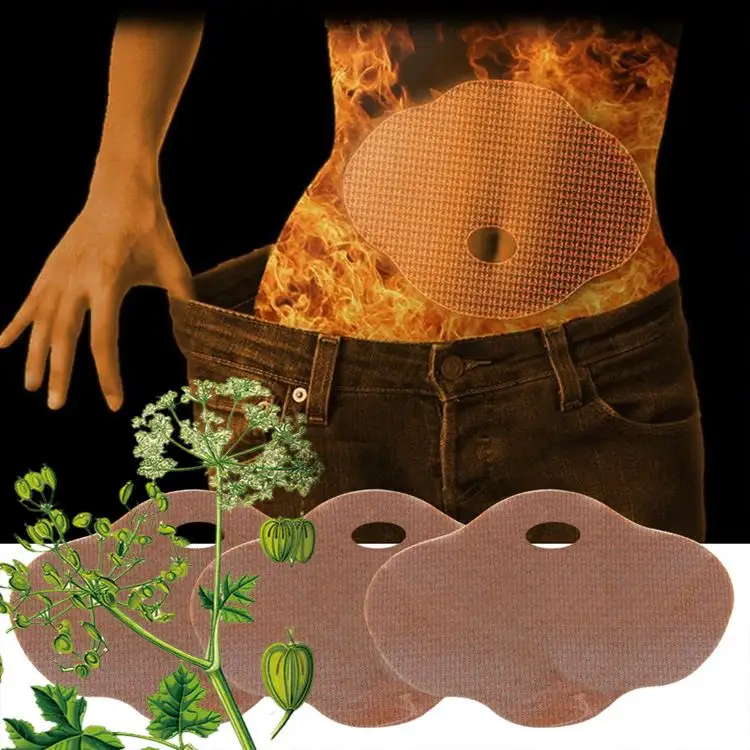 2019 ใหม่ Body Slim Belly Patch detox ไขมัน Burning weightSlimming Navel Stick Belly Burning FAT ลดน้ำหนัก Pad