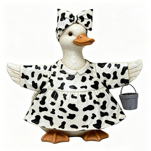 Disponible: Disfraz de Ganso de 23 Pulgadas con Temática de Vaca, Divertido Traje de Granja para Gansos - Product Image 3