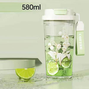 Bicchiere con Manico Personalizzabile all'Ingrosso, Grande Capacità, Portatile in Plastica per l'Estate - Product Image 2