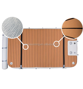 <strong>Inflatable</strong> <strong>Floating</strong> Dock Ride-ons 8/5ft Swim Platform Dock <strong>Inflatable</strong> Water Mat With Ladder&amp;Hand Pump Electric <strong>Floating</strong> Platform