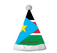 Chapeaux de Noël à succès avec drapeau des Îles Salomon, confortables et en peluche, pour adultes, pour les fêtes de fin d'année et le Nouvel An