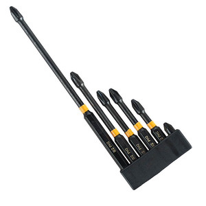 Yunbei Impact <b>Screwdriver</b> <b>Bit</b> 1/4 in Hex Shank Black Oxide Phillips PH2 Electric Drill <b>Bit</b> <b>Set</b> - Product Image 3