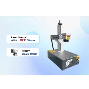 Direktlieferung ab Werk 20 W / 30 W / 50 W / 60 W / 80 W / 100 W / 200 W All-in-One-Lasergraviermaschine tragbare Faserlaser-Markierungsmaschine