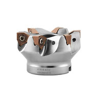 Fraiseuse à face à alimentation rapide MFWN90-Degrees pour centre d'usinage CNC, outil de fraisage robuste pour plaquettes WNMU080608