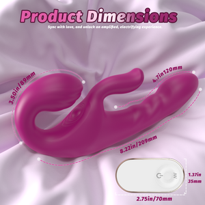 Vibrador de Conejo S-HANDE, Estimulación del Clítoris, Vagina y Punto G, Vibradores Lésbicos con Carga Magnética, Juguetes Sexuales para Mujeres, Juguetes para Adultos - Product Image 4