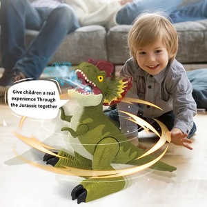 Dinosaurio Raptor RC 2.4G <span class=keywords><strong>Jurassic</strong></span> <span class=keywords><strong>World</strong></span> para Niños, Regalos de Navidad, <span class=keywords><strong>Juguete</strong></span> Velociraptor con Control Remoto, Juguetes de Dragón Eléctrico que Camina - Product Image 2