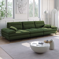 Ensemble de canapés italiens pour salon, style européen, mobilier de salon moderne