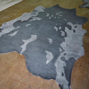 <span class=keywords><strong>Tapis</strong></span> en peau de vache imité Patchwork en laine et viscose pour Showroom à domicile - Product Image 6