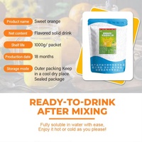 Dernière vente flash : Jus d'orange soluble dans l'eau, poudre de jus concentré, poudre d'orange concentrée authentique