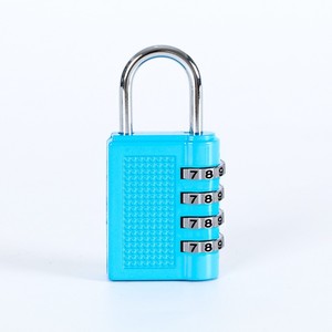 N824B Combination <b>Padlock</b> 40.5mm Zinc Alloy 4 Digit Lock For Luggage Garage Door Locker - Product Image 3