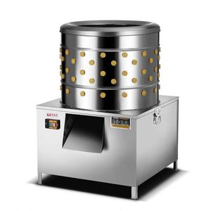 Machine d'épluchage des plumes pour volailles (poulets, canards, oies), entièrement automatique, usage commercial et domestique, en acier inoxydable - Product Image 2