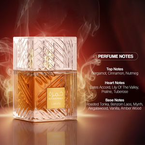 Parfums originaux LATAFFA Khamrah pour unisexe, eau de parfum en vaporisateur 3,4 oz 100 ml, mélange <span class=keywords><strong>oriental</strong></span> épicé, le meilleur parfum - Product Image 4