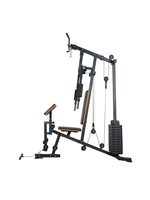 Équipement de musculation à domicile, machine d'entraînement multi-stations avec pile de poids, entraînement complet du corps, équipement de fitness avec lat pulldown
