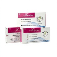 Zimeishu Protège-slip Bio aux Ions d'Argent Sans Ailettes, Santé Gynécologique, Contrôle des Odeurs, Absorption Modérée, Certifié ISO TUV 33