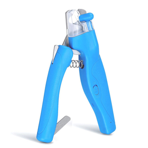 Molinillo de uñas para perros con luz <span class=keywords><strong>LED</strong></span> verde profesional, recortador de uñas para mascotas, Protector de seguridad, cortaúñas de plástico, la mejor herramienta de aseo - Product Image 1