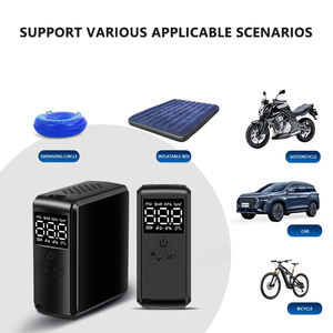 สุดยอดปั๊มบอลลูน เครื่องเติมลมไฟฟ้า ปั๊มลมแบบพกพา 150psi มินิไฟฟ้าไร้สายดิจิตอลอัตโนมัติ เครื่องเติมลมยางรถจักรยานยนต์ - Product Image 6