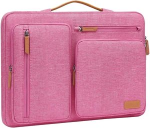 Échantillon gratuit Sac pour ordinateur portable classique artisanal personnalisé avec plusieurs compartiments Convient aux ordinateurs portables de 15,6 pouces - Product Image 1