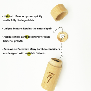 Fil dentaire en soie naturelle saveur menthe, emballage tube en bambou, source directe usine, personnalisable, fil doux pour gencives sensibles - Product Image 6
