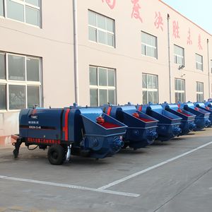 Fabricant chinois JIUHE XBS40 Pompe à béton en pierre fine Pompe à béton portable de petite taille pour la vente - Product Image 5