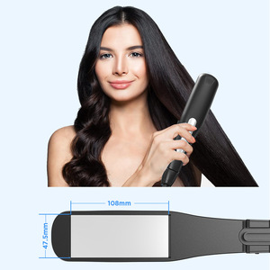 Hair Straightener 108mm Wide Plate PTC Heating Electric Multi Styler for Dry Hair - Product Image 1