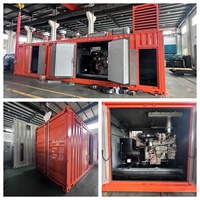 Fabrikpreis Großer Leistungsstarker 2200KW Geräuscharmer Dieselgenerator mit Automatischem Start und Offenem Container-Typ mit MTU-Motor