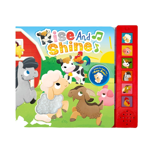 Design personnalisé <span class=keywords><strong>comptines</strong></span> multiples musique enfant chanson livre bouton poussoir fonction sonore papier et carton produit d'impression - Product Image 1