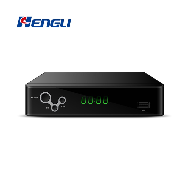 Free Air Digital TV Decoder Full HD DVBT2 Smart Set Top Box Quad Core Processor 4K WiFi H.264/H.265 HEVC TV Receiver Tuner