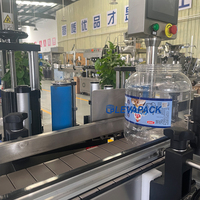 Machine d'étiquetage de bouteilles en plastique de nourriture de vente chaude