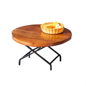 Handmade Wood And Iron Cake Stand With Greatest Quality <b>Table</b> Top Chocolates Stand For Wholesale Supplier - Product Image 1