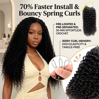 Extensions de cheveux au crochet Water Wave 1B 50g Troisième Génération Sans Couture Effet Plume Permables Directement du Fabricant Henan