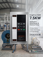 Variador de Frecuencia VFD, Inversor Vectorial, Controlador de Velocidad, Monofásico a Trifásico, 0.75KW 7.5KW, para Bomba y Ventilador Residenciales