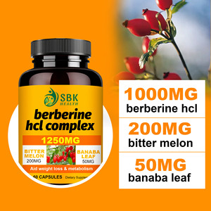 แคปซูลเบอร์เบอรีน HCL คอมเพล็กซ์แบบปรับแต่งได้ พร้อมเบอร์เบอรีน HCI และผลบิทเทอร์เมลอน ช่วยสนับสนุนเป้าหมายด้านสุขภาพและความฟิต - Product Image 6