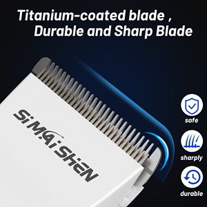 SiMAiSHEN-D8 - Cortadora <span class=keywords><strong>de</strong></span> <span class=keywords><strong>Pelo</strong></span> y Barba Profesional Recargable para Barbería y Salón, 6500/7000 RPM, 2 Horas <span class=keywords><strong>de</strong></span> Autonomía, Kit <span class=keywords><strong>de</strong></span> Aseo Masculino - Product Image 3