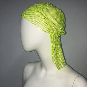 Accesorios para <span class=keywords><strong>Mujer</strong></span>, Sombrero <span class=keywords><strong>Pirata</strong></span> Elástico con Pedrería, Pañuelo Largo Personalizado, Pañuelo para la Cabeza para Actuaciones Musicales - Product Image 4