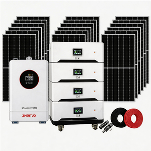 5kW 10kW Off-grid Solar Power System with MPPT Controller Lifepo4 <b>Battery</b> & Pure Sine Wave Inverter for Home Use - Product Image 6