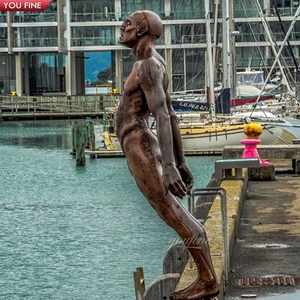 Youfine Tùy Chỉnh Thực hiện Kim Loại Con Người Hình Bronze Lặn Thể Thao Bức Tượng Cho Ngoài Trời Công Viên Công Cộng Không Gian Trang Trí Nội Thất - Product Image 6