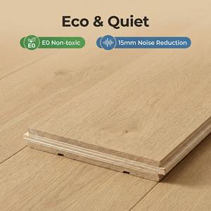 Pavimento <span class=keywords><strong>Laminato</strong></span> Multistrato Ignifugo a Doghe Medie con Sistema Click Lock Antiscivolo E0 Ecologico per Esterni e Parchi - Product Image 1